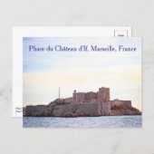 Phare du Château d’If, Marseille, France, Postcard ポストカード (正面/裏面)