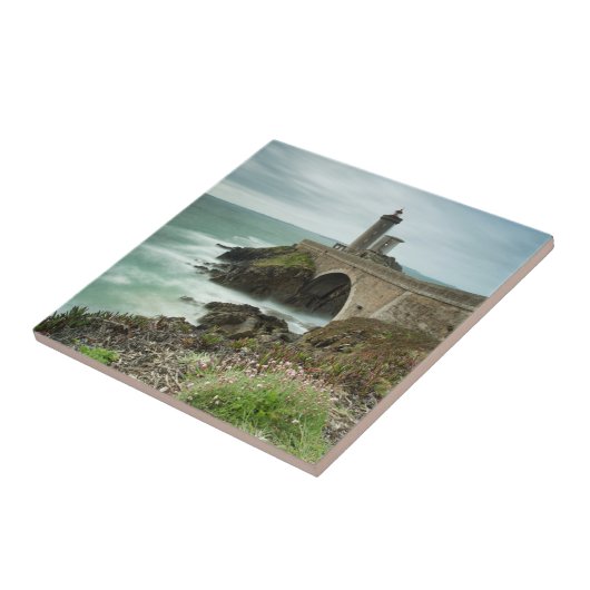 Phare du Petit Minou タイル (側面)