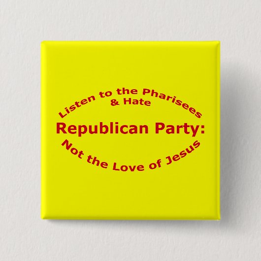 Phariseesの話を聞いて下さい 缶バッジ (正面)
