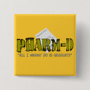 Pharm-D (薬学学生)のギフト 缶バッジ