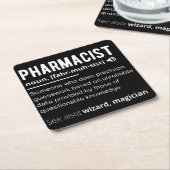 pharmacist スクエアペーパーコースター (アングル)