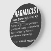 pharmacist ラージ壁時計 (傾斜)