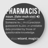 pharmacist ラージ壁時計 (正面)