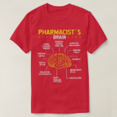 Pharmacist Brain Pharmacy School Graduation Party Tシャツ (デザイン正面)