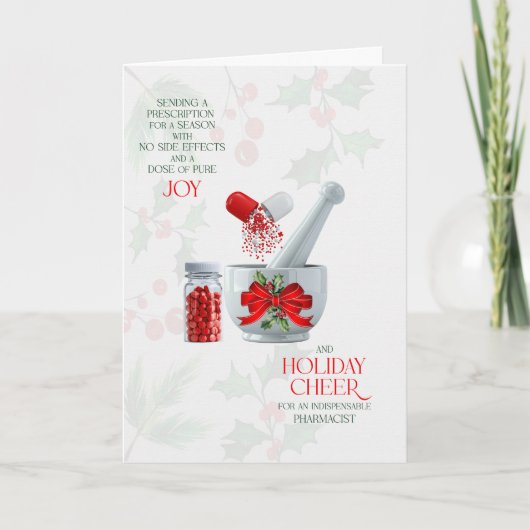 Pharmacist Dose of Pure Joy and Seasonal Cheer シーズンカード (正面)