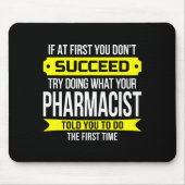Pharmacist Gits If At First You Don't Succeed Funn マウスパッド (正面)