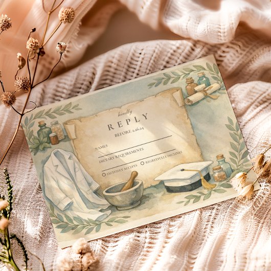 Pharmacist Graduation Celebration 出欠カード