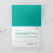 Pharmacist Graduation Congrats Card カード (内部)