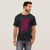 Pharmacist I'm Not Running This Is Normal Pharmacy Tシャツ (正面フル)