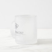 Pharmacist Mug – Wear Your Superpower フロストグラスマグカップ (正面左)