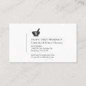 Pharmacist Professional 名刺 (裏面)