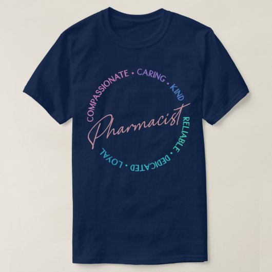 Pharmacist Qualities 1 Tシャツ (デザイン正面)