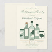 Pharmacist Retirement Party Invitation 招待状 (正面/裏面)
