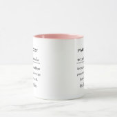 Pharmacologist Definition Mug Science Career Gift マグカップ (中央)
