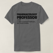 Pharmacology Professor Tシャツ (デザイン正面)