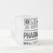 pharmacy フロストグラスマグカップ (正面左)
