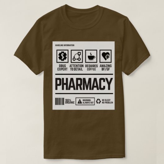 pharmacy 45 tシャツ (デザイン正面)