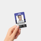 Pharmacy - Blue, Black and White Badge バッジ (手持ち)