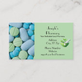 “Pharmacy” Business Card 名刺 (正面)