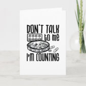 Pharmacy Don't Talk To Me I'm Counting Pharmacist カード (正面)