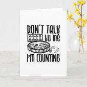 Pharmacy Don't Talk To Me I'm Counting Pharmacist カード (黄色い花)