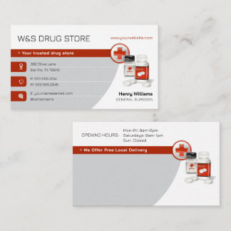 Pharmacy | Drug Store 名刺