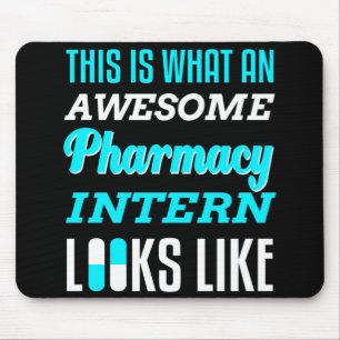 Pharmacy Intern おもしろい PharmD学生ギフト マウスパッド