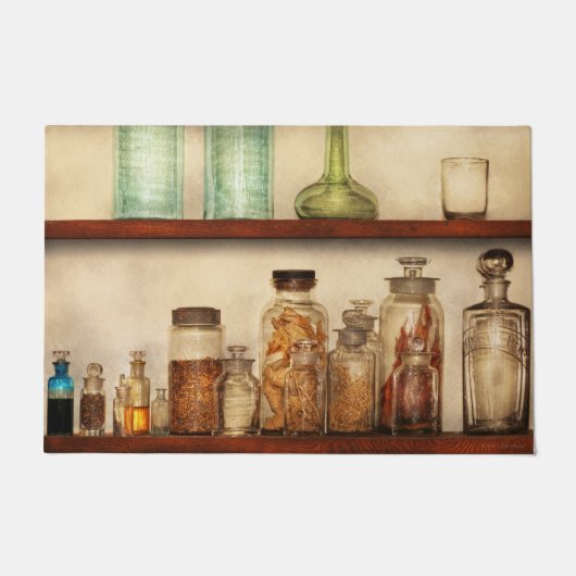 Pharmacy - Medical herbs ドアマット (正面)