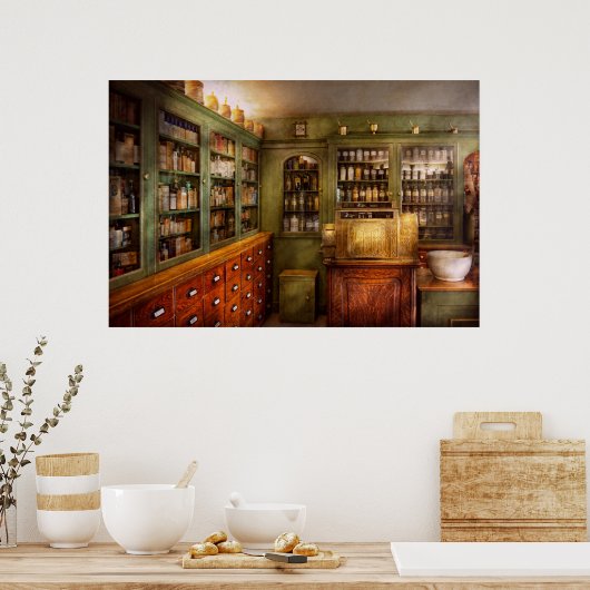 Pharmacy - Room - The dispensary ポスター (キッチン)