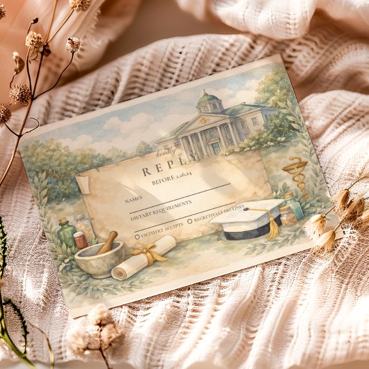 Pharmacy School Graduation Celebration 出欠カード