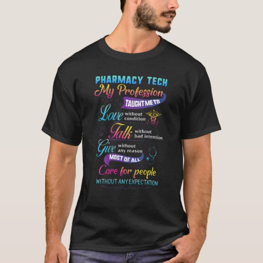 Pharmacy Tech Life Tシャツ (正面)