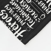 Pharmacy Technician Because Pharmacist Need フリースブランケット (角)