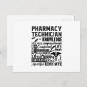 Pharmacy Technician Quote Medicine Pharmacists ポストカード (正面/裏面)