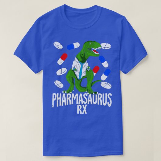 Pharmasaurus Rx Pharmacy Tech Pharmacist Gift Tシャツ (デザイン正面)