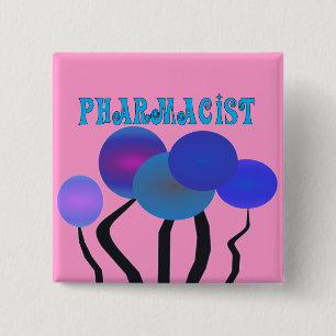 Pharmcistのアートなギフト 缶バッジ