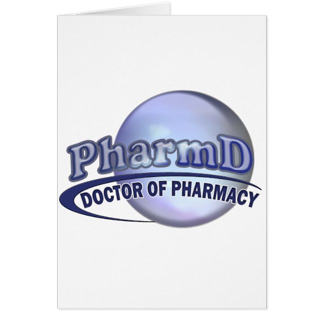 PharmDのロゴ- OF PHARMACY博士 (正面)