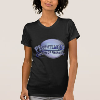 PharmDのロゴ- OF PHARMACY博士 Tシャツ