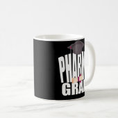 PharmDの薬剤師の卒業のギフトのコーヒー・マグ コーヒーマグカップ (正面右)