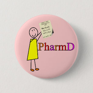 PharmDの薬学学生のギフト 缶バッジ