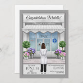 PharmDドクターメディカル卒業招待状 招待状 (正面/裏面)