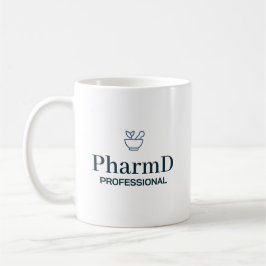 PharmDプロフェッショナルアイデンティティタイポグラフィ コーヒーマグカップ