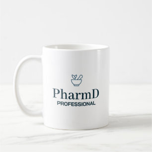 PharmDプロフェッショナルアイデンティティタイポグラフィ コーヒーマグカップ