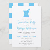 PharmDモダン薬学学校卒業 招待状 (正面/裏面)