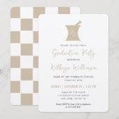 PharmDモダン薬学学校卒業 招待状 (正面/裏面)