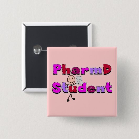 PharmD学生のギフト 缶バッジ (正面&裏面)