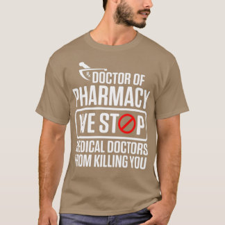 PharmD薬局医科博士号取得 Tシャツ