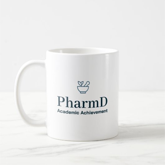 PharmD 学術的業績 コーヒーマグカップ (左)