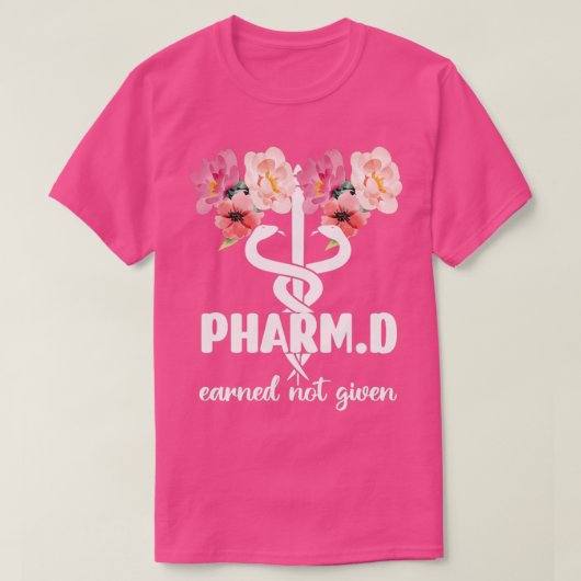 PharmD Doctor Of Pharmacy Graduation Pharmacist 7 Tシャツ (デザイン正面)