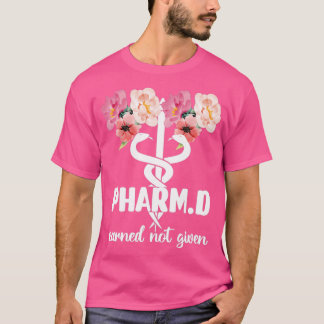 PharmD Doctor Of Pharmacy Graduation Pharmacist 7 Tシャツ