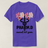 PharmD Doctor Of Pharmacy Graduation Pharmacist Tシャツ (デザイン正面)